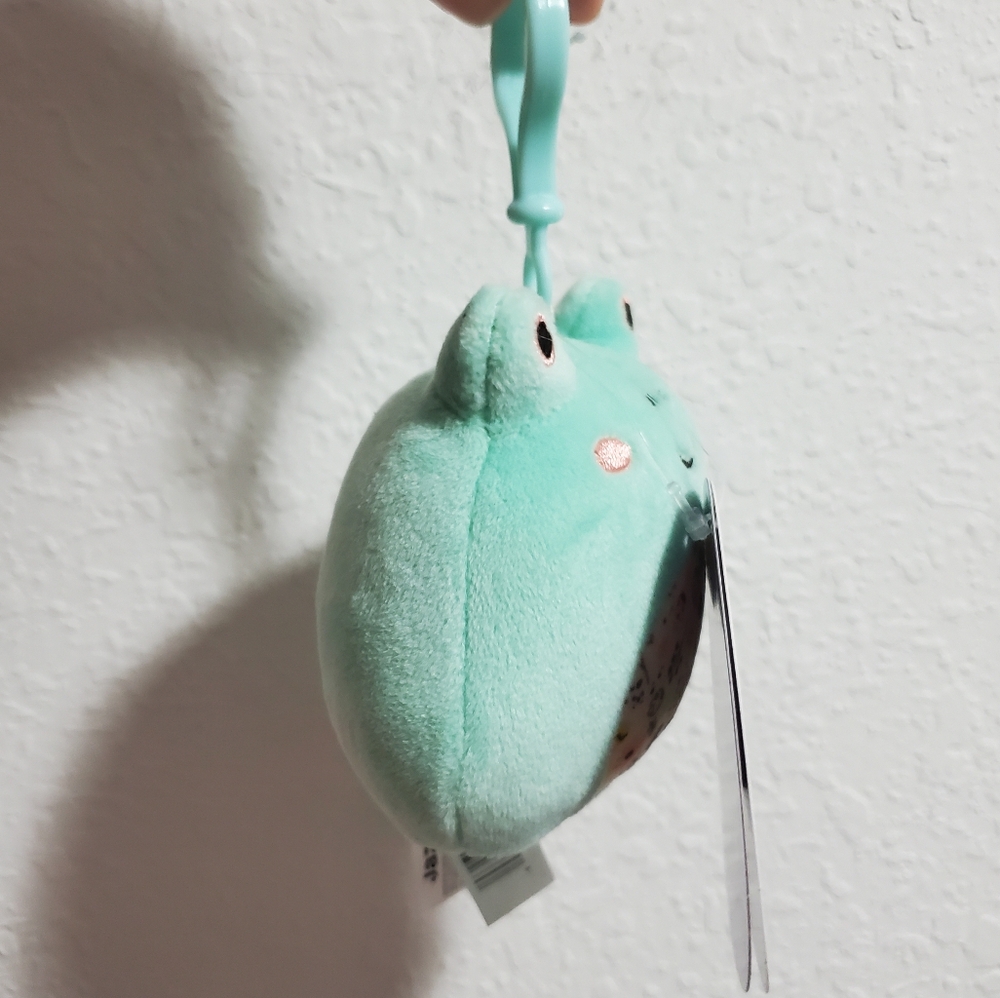 NWT Fritz, The Frog Squishmallows Clip - Picture 4 of 7
